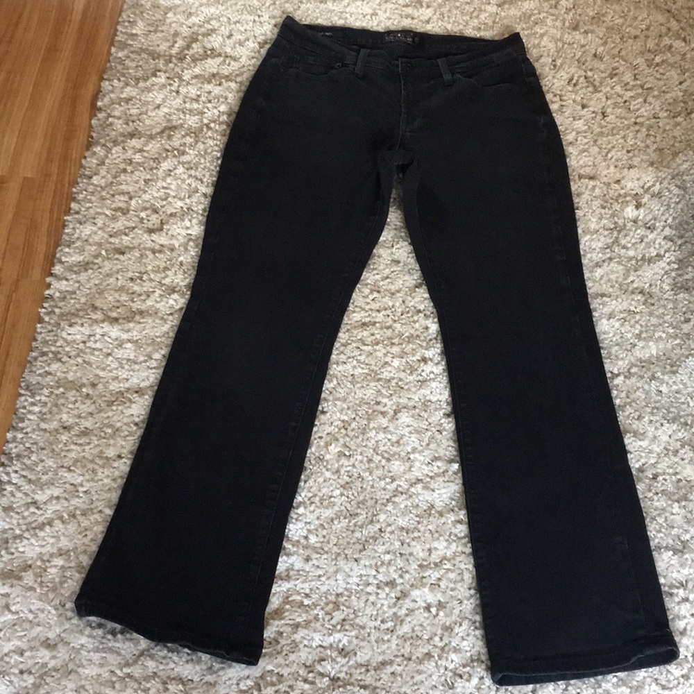 Lucky Brand Black Easy Rider Bootcut. Sz 6/28A.